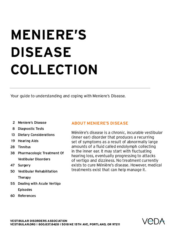 VeDA Article Collection_Meniere's Cover