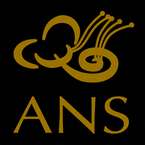 American Neurotology Society Logo, with abbreviation ANS