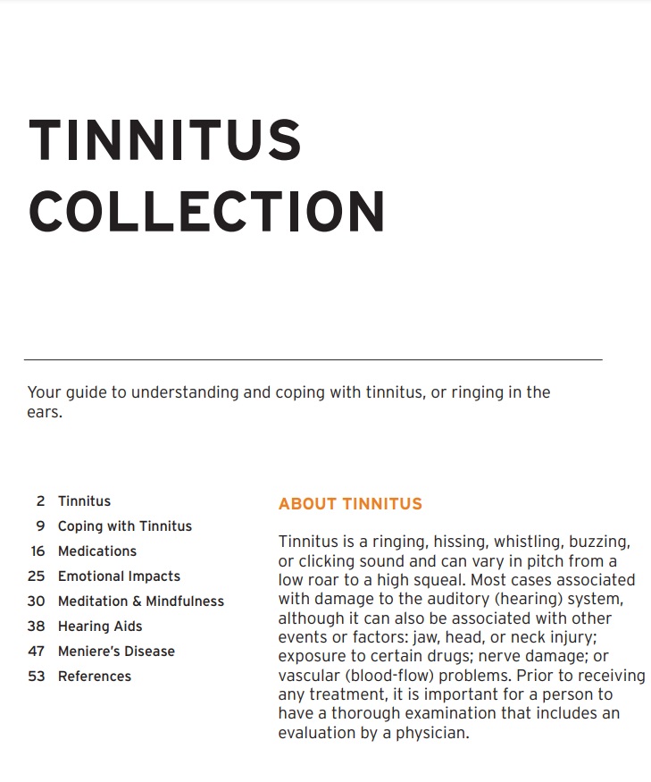 Tinnitus Article Collection Cover