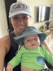 Tiffany Kopp and her infant baby