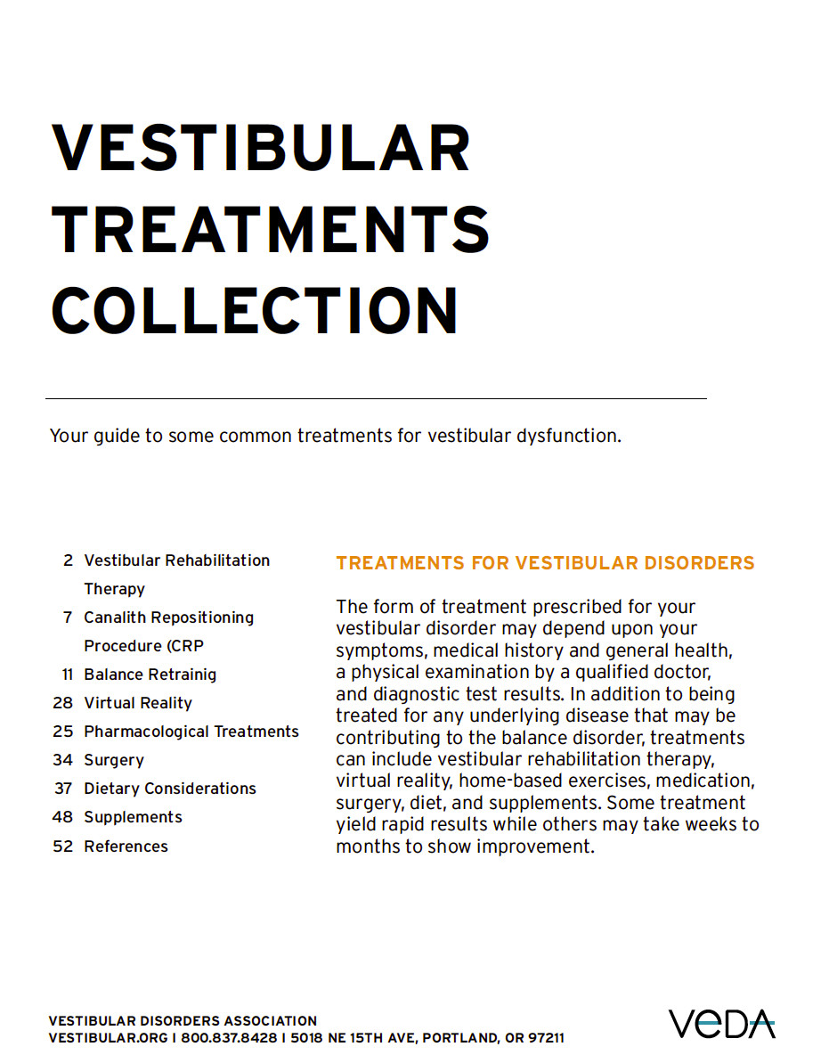 Vestibular Treatments Article Collection Cover