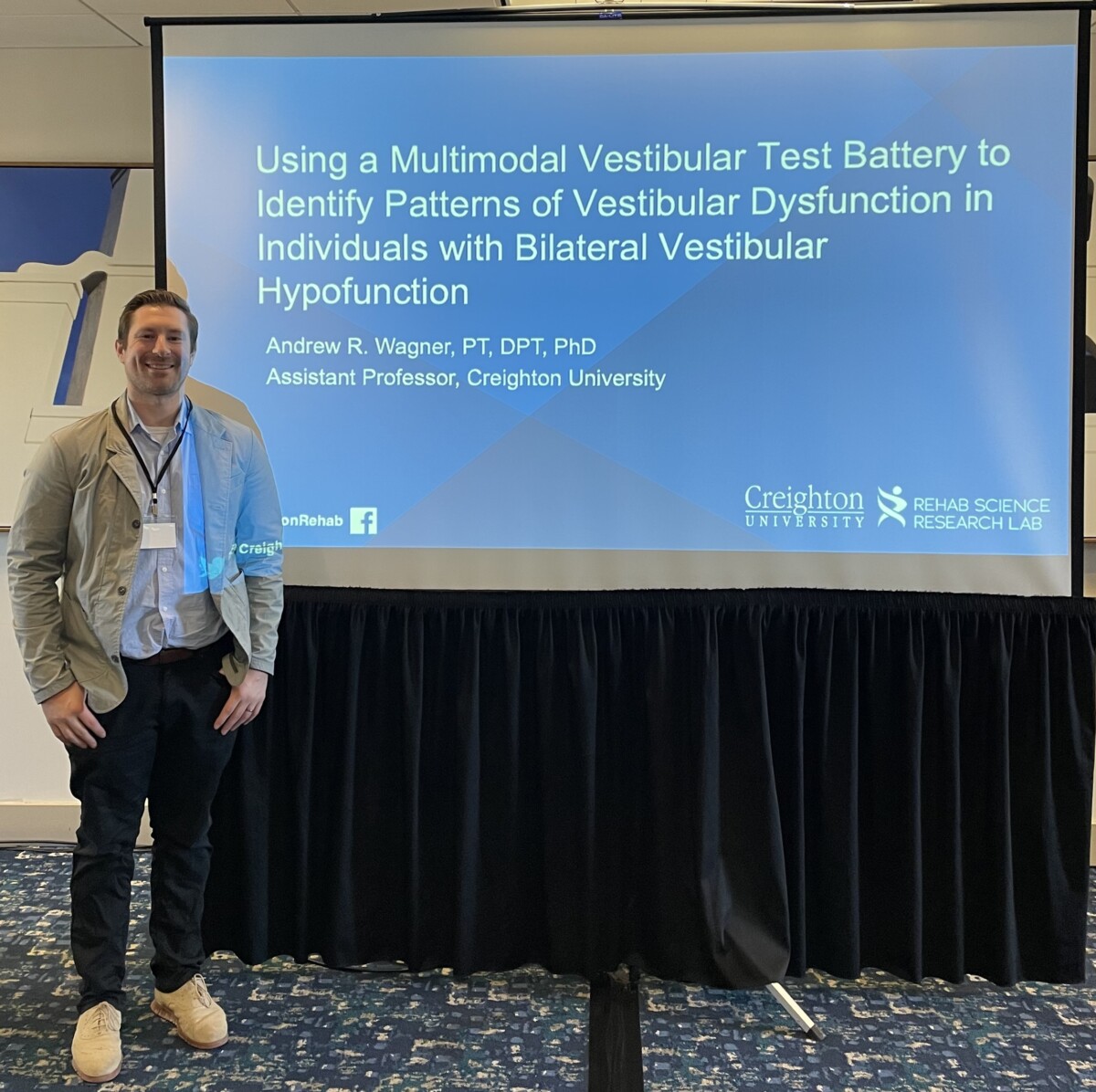 VeDA Awards Travel Grant to American Balance Society Annual Meeting