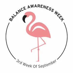 BAW Balance Awareness Week Flamingos 3rd Week of September