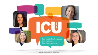 ICU Podcast Logo: Pediatric Vestibular Disorders