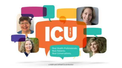 ICU Podcast logo-tips for managing events