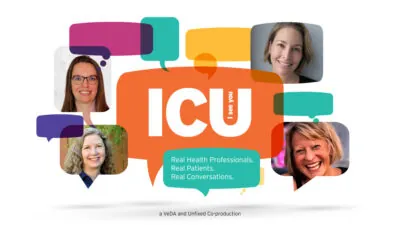 ICU Podcast logo: PPPD