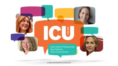ICU Podcast logo: Yoga