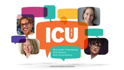 ICU Podcast logo: Pacing