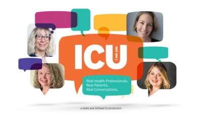 ICU Podcast logo: Vestibular Concussion