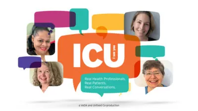 ICU Podcast logo: Spirituality & Chronic Illness