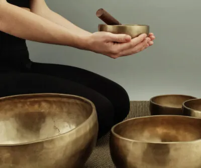 Sound therapy-Tibetan singing bowls
